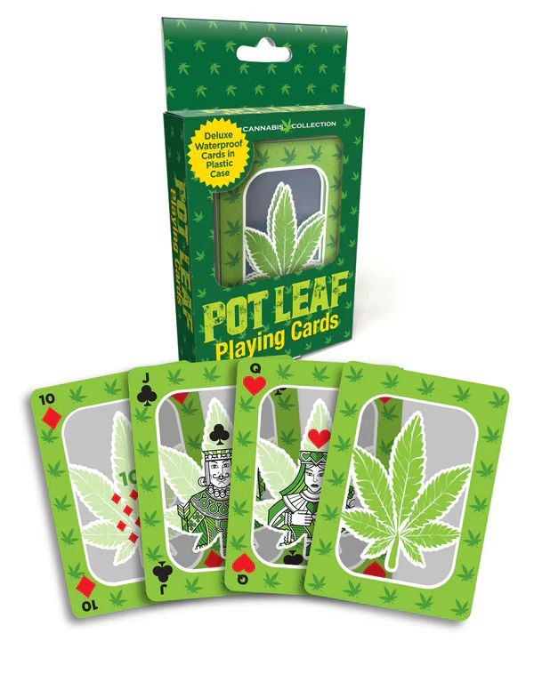 Pot Leaf Waterproof Playing Cards Secondary image