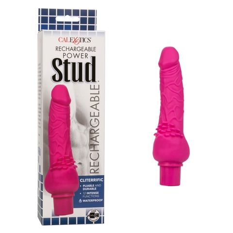 Power Stud Cliterrific Rechargeable Extra Large Flexible Vibrator Vibrators