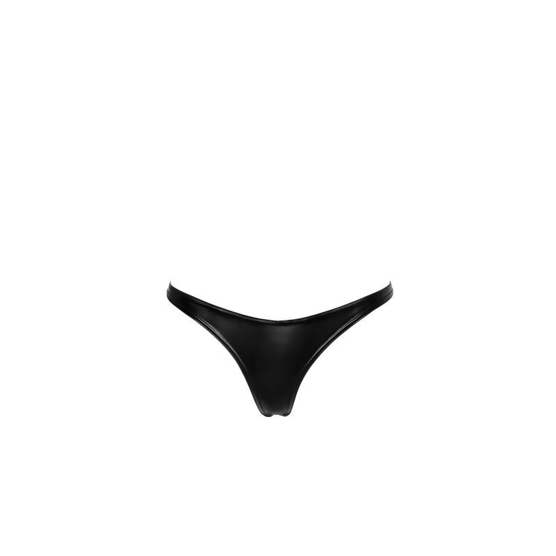 Power Wetlook Thong for Seductive Curves and Ultimate Comfort Womens Latex