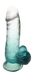 Shades 6 Inch Jelly Dong (Emerald) – Body-Safe TPR Dong Multi > Dildos > Realistic Dildos