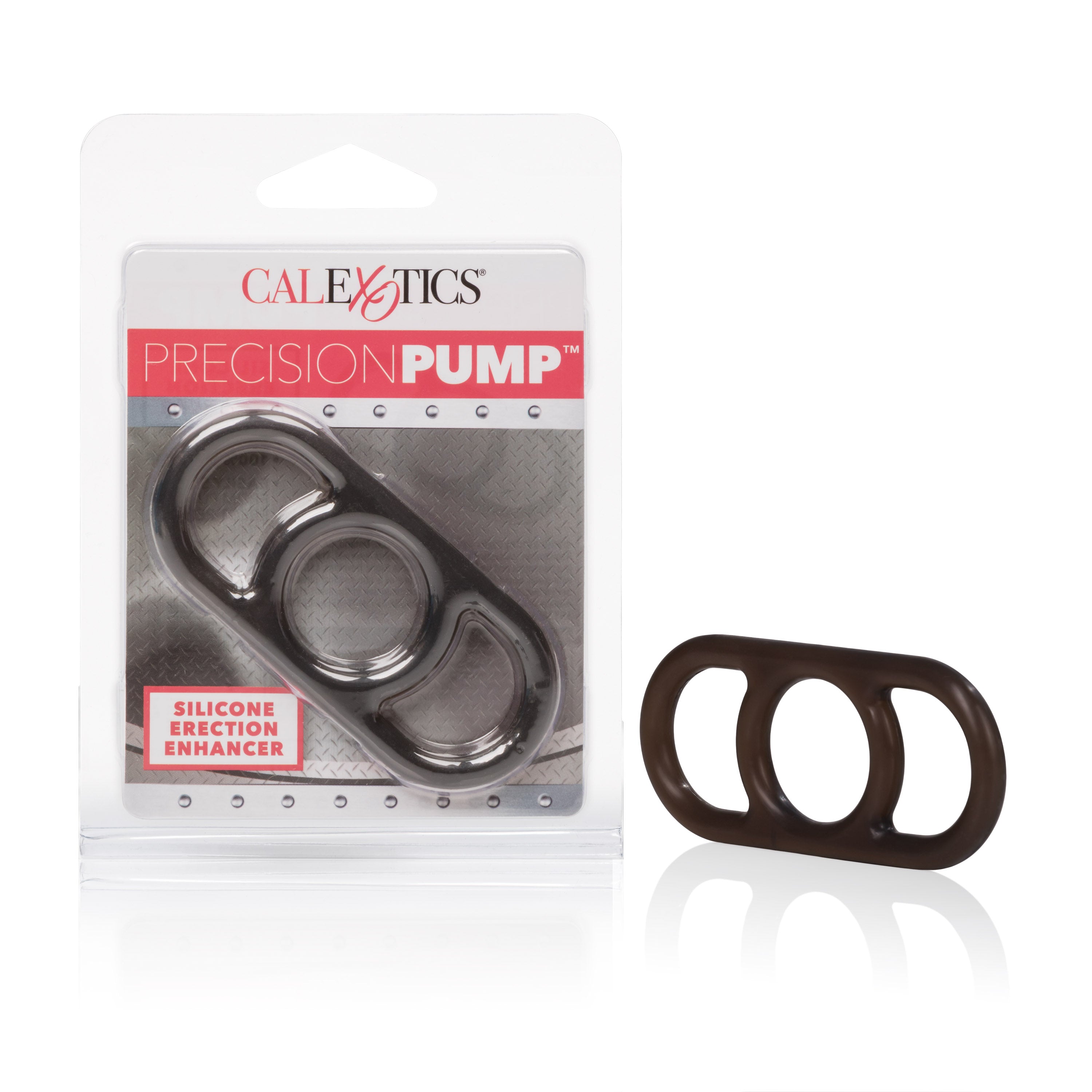 Precision Pump Silicone Erection Enhancer Smoke > Cock Ring > Single