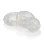 Premium Clear Silicone Ring Set - Medium, Large, XL Sizes > Cock Ring > Sets