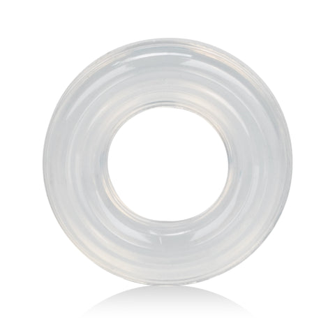 Premium Silicone Ring Large Clear 1.7 Inch Stretchy Support Enhancer COCK RINGS
