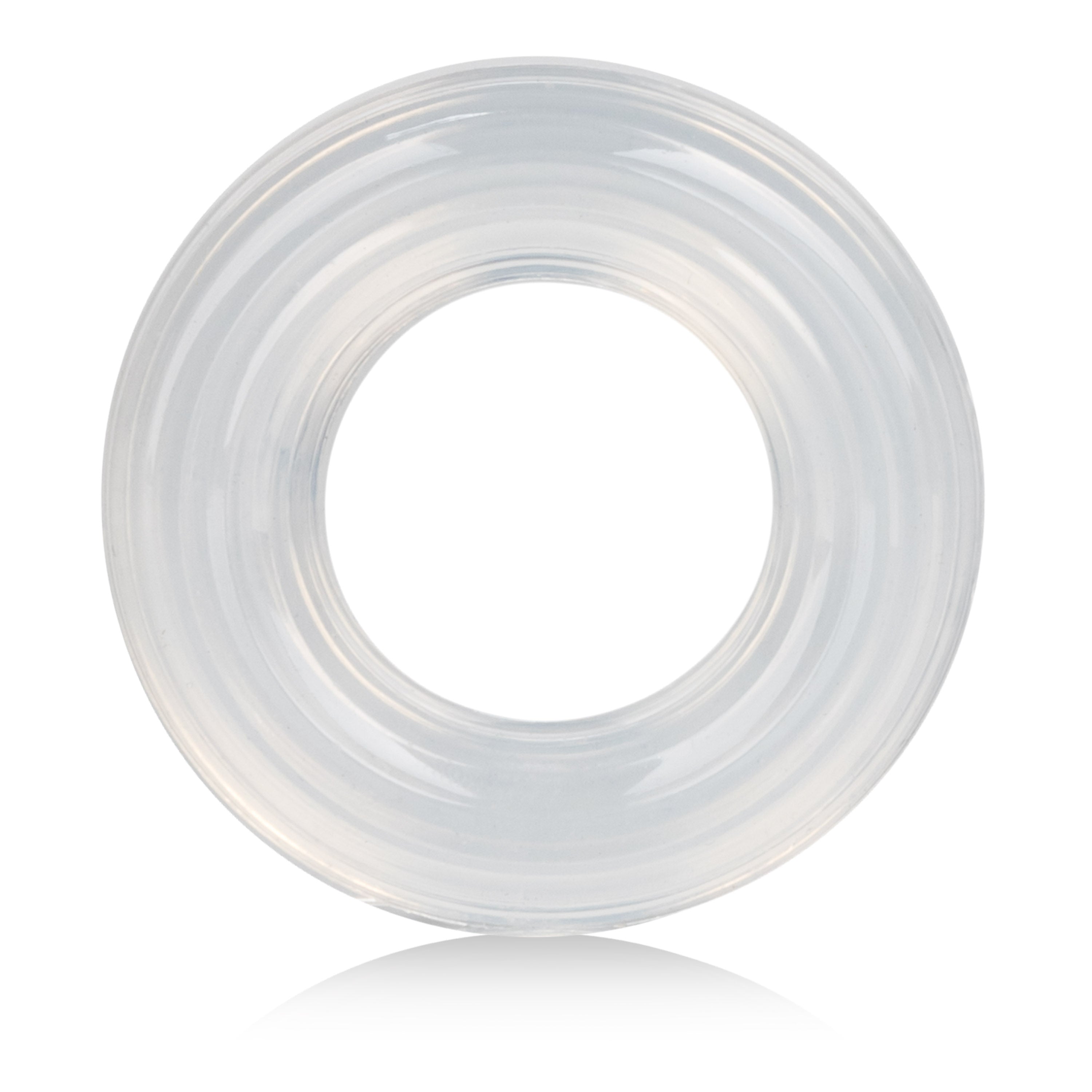 Premium Silicone Ring XL Clear Stretchy Support Ring Oversized Comfort Silicone Ring > Cock Ring > Single