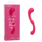 Pretty Little Wands Curvy Slim Pink Silicone Massager with 10 Speeds > Vibrators > Standard Vibrators