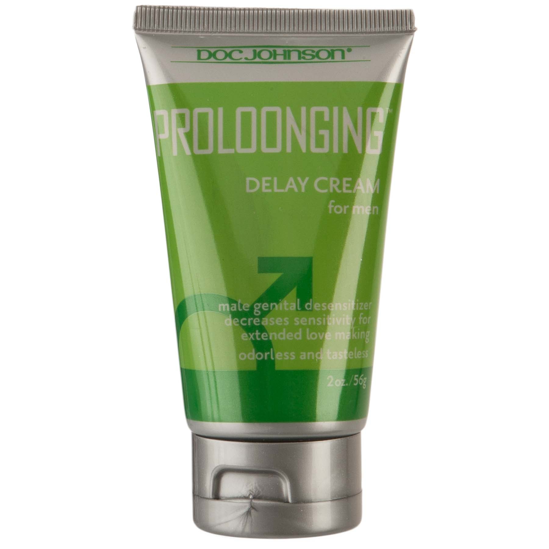 Proloonging Delay Cream for Men 7.5% Benzocaine 56 Gram Tube - Topical Cream > Essentials > Mens Enhancers
