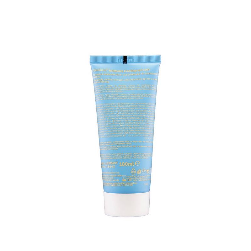 Prorino Cooling Gel Soft Lubricant 100ml Water-Soluble Formula Secondary image