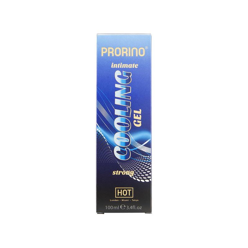 Prorino Cooling Gel Strong 100ml Intense Lubricant > Lube > Speciality