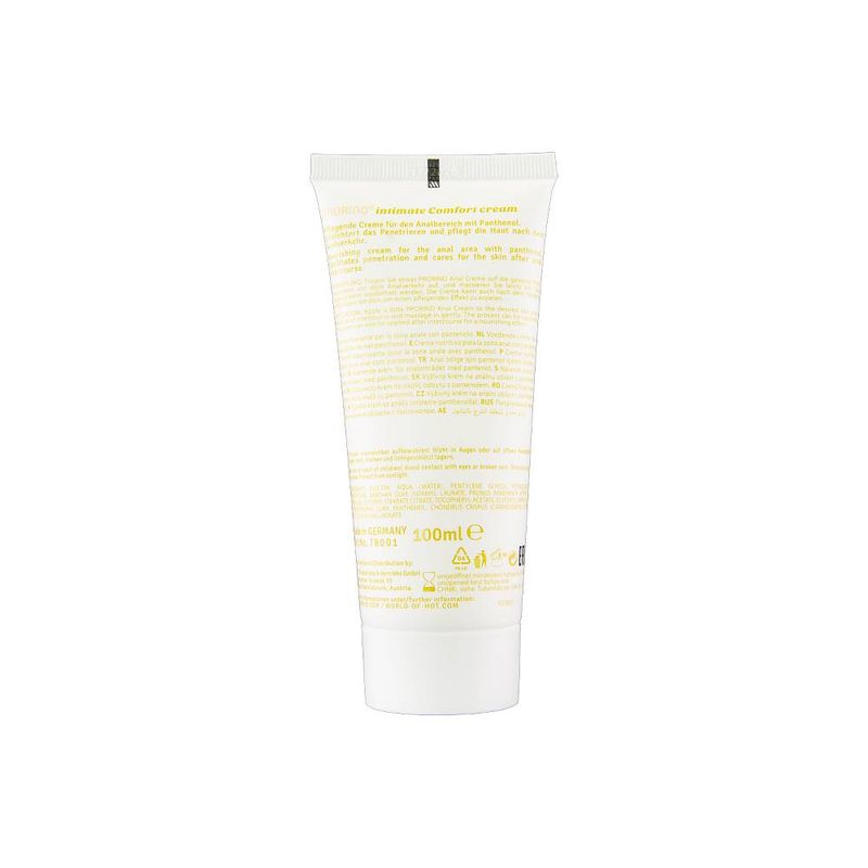 Prorino Unisex Sensitive Anal Comfort Cream 100ml Tube Secondary image