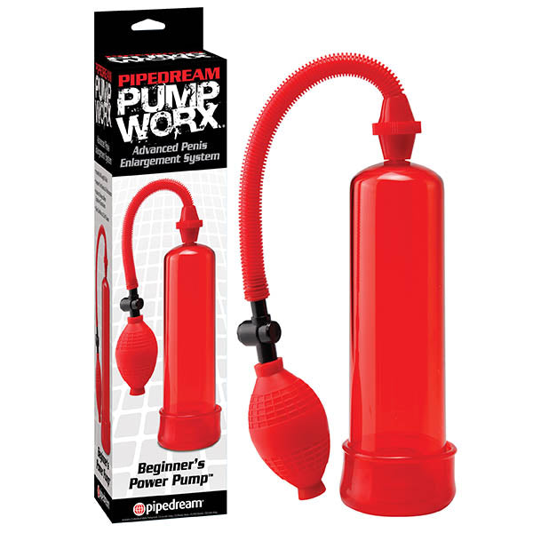 Pump Worx Beginner Power Pump - 7.5" x 2.1" Insertable > Pumps > Penis Pumps Main image