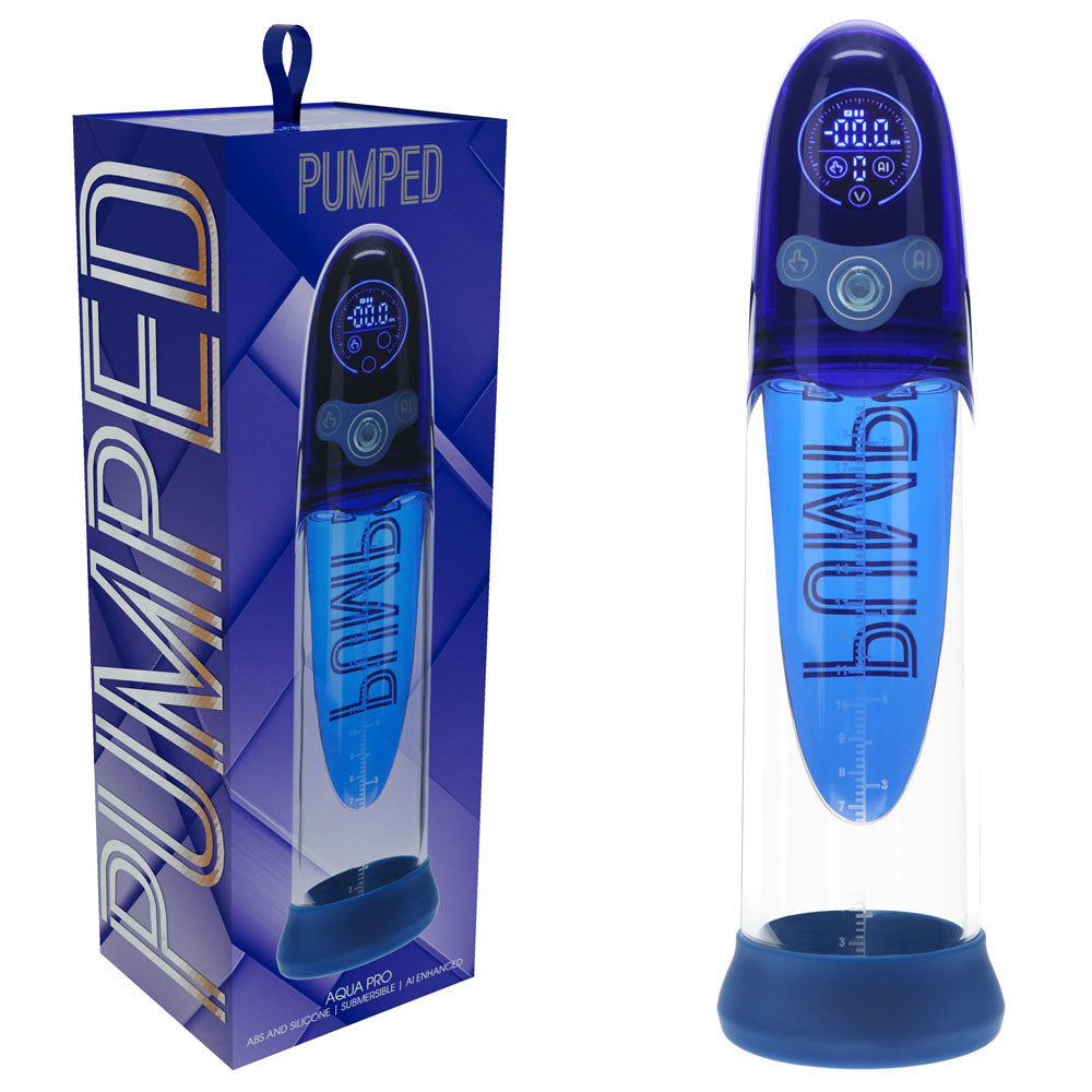 Pumped Aqua Pro Auto Penis Pump AI Tech - 20cm > Pumps > Penis Pumps Electric Main image