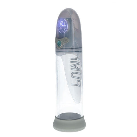Pumped Aqua Pro Auto USB Rechargeable Penis Pump Grey Clear PUMPS Male Electric