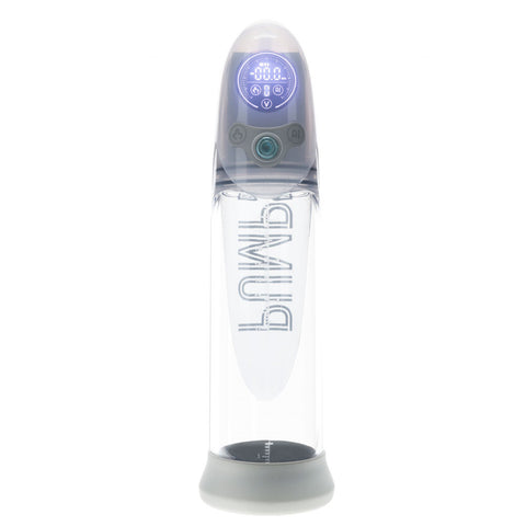 Pumped Aqua Pro Auto USB Rechargeable Penis Pump Grey Clear PUMPS Male Electric
