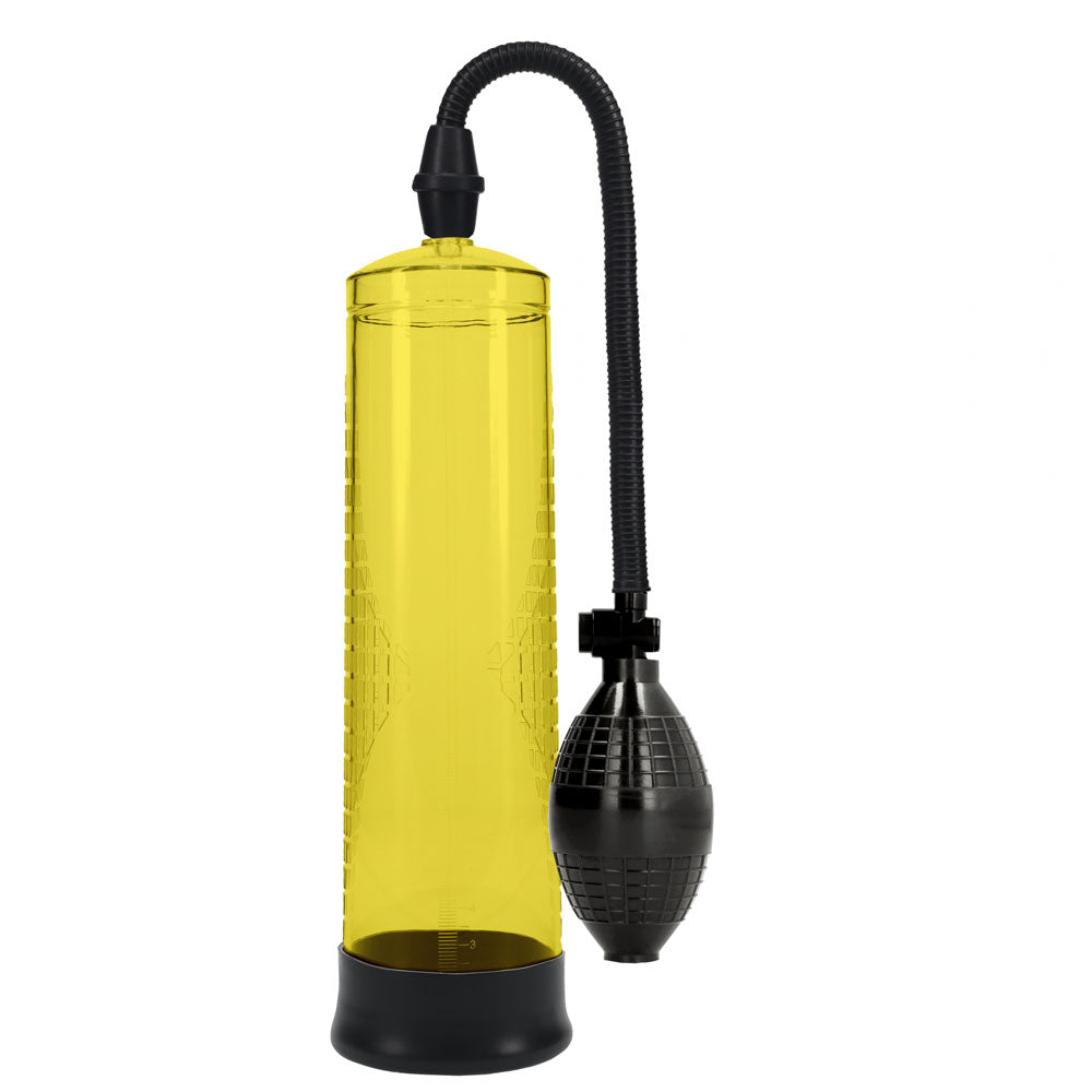 Pumped Basic Pump 1 Yellow Penis Pump  - 20cm x 6cm Secondary image