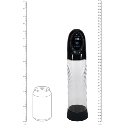 Pumped Cyberpulse Automatic Penis Pump USB Rechargeable Clear Intimacy Device PUMPS Male Electric