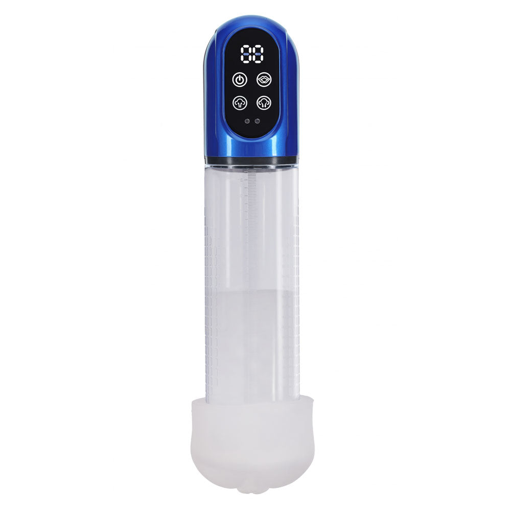 Pumped Engage Automatic Penis Pump Metallic 21cm Insertable Secondary image