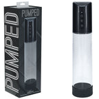 Pumped Hyperpump 20cm Automatic Penis Pump Gunmetal Grey with Silicone Insertion Sleeve > Pumps > Penis Pumps Electric