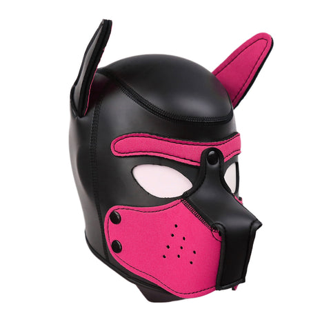 Puppy Play Mask Pink Masks