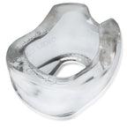 Big D Shaft Grip Cock Ring Clear Clear One Size > Cock Ring > Single