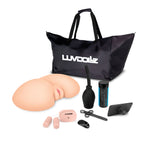 Luvdollz Remote Control Vibrating Pussy and Ass Masturbator Cream 8 Pounds > Sex Toys For Men > Assbators
