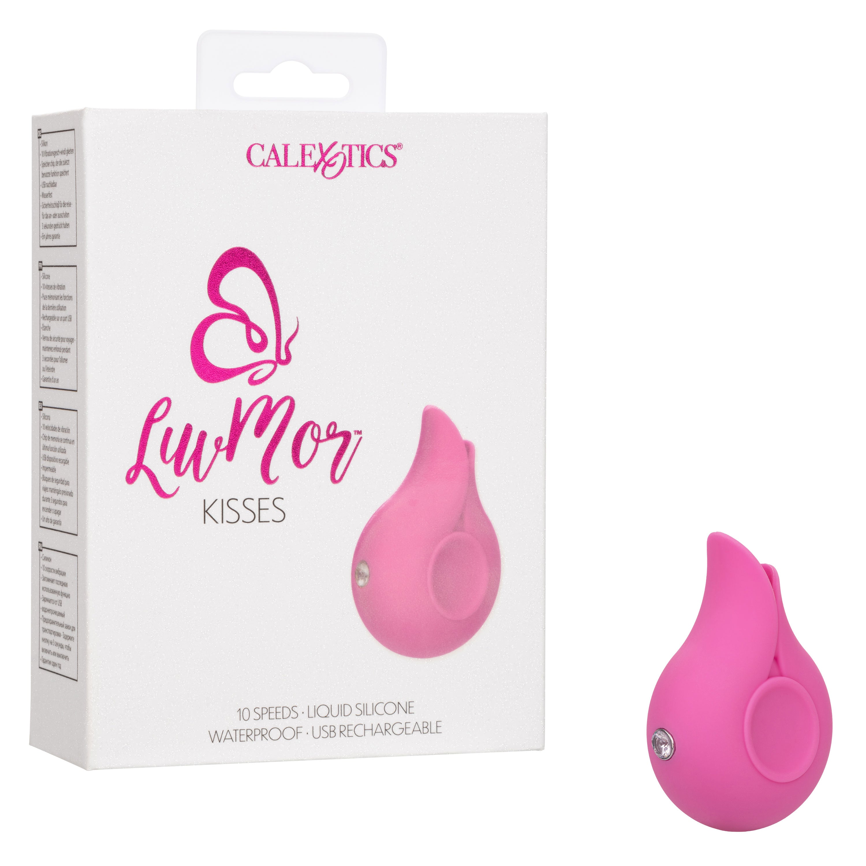 LuvMor Kisses Flickering (Purple) – Clitoral Stimulator > Sex Toys For Ladies > Clitoral Vibrators and Stimulators