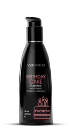 Wicked Sensual Care Birthday Cake Flavored Water-Based Lubricant 120ml > Lube > Flavoured