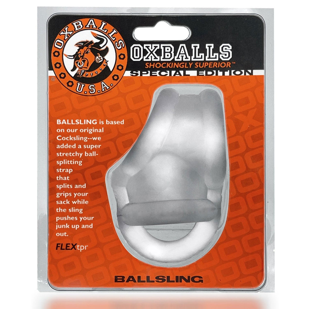 Ballsling Ball Split Sling > Cock Ring > Sling
