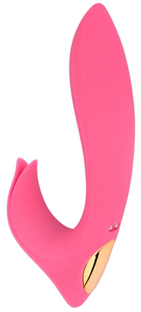 Intimately GG The GG Spot and Clitoral Vibe Bright Pink Food-Grade Silicone Dual Motor 10 Patterns > Vibrators > Ladies > Rabbit Multi