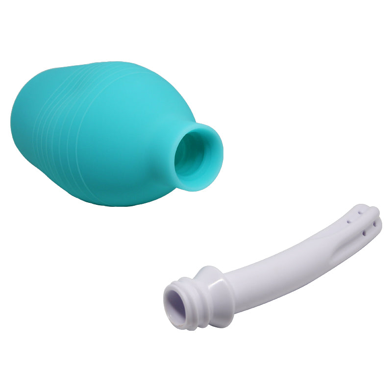 Mr Play Unisex Anal Douche with 310ml Capacity Aqua White > Essentials > Douches