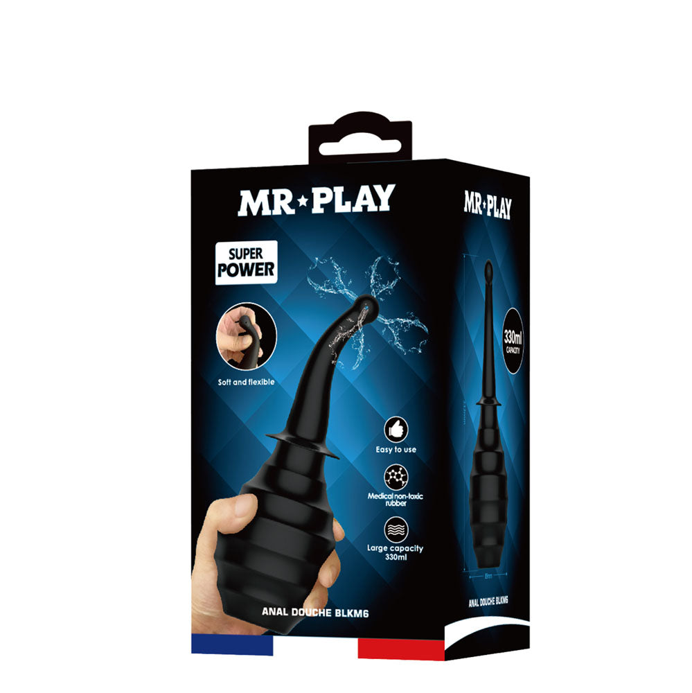 Anal Douche Black Large Capacity – Ergonomic Flexible Nozzle Anal Douche > Essentials > Douches