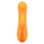 California Dreaming Montecito Muse Orange Silicone G-Spot Stimulator with 10 Vibration Functions and 3 Inflation Settings > Vibrators > Ladies > Rabbit