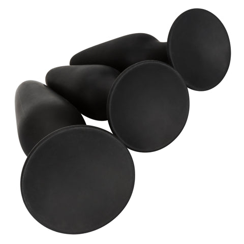 Colt Silicone Anal Trainer Kit 3 Gradually Sized Black Silicone Plugs > Anal Range > Butt Plug Kits