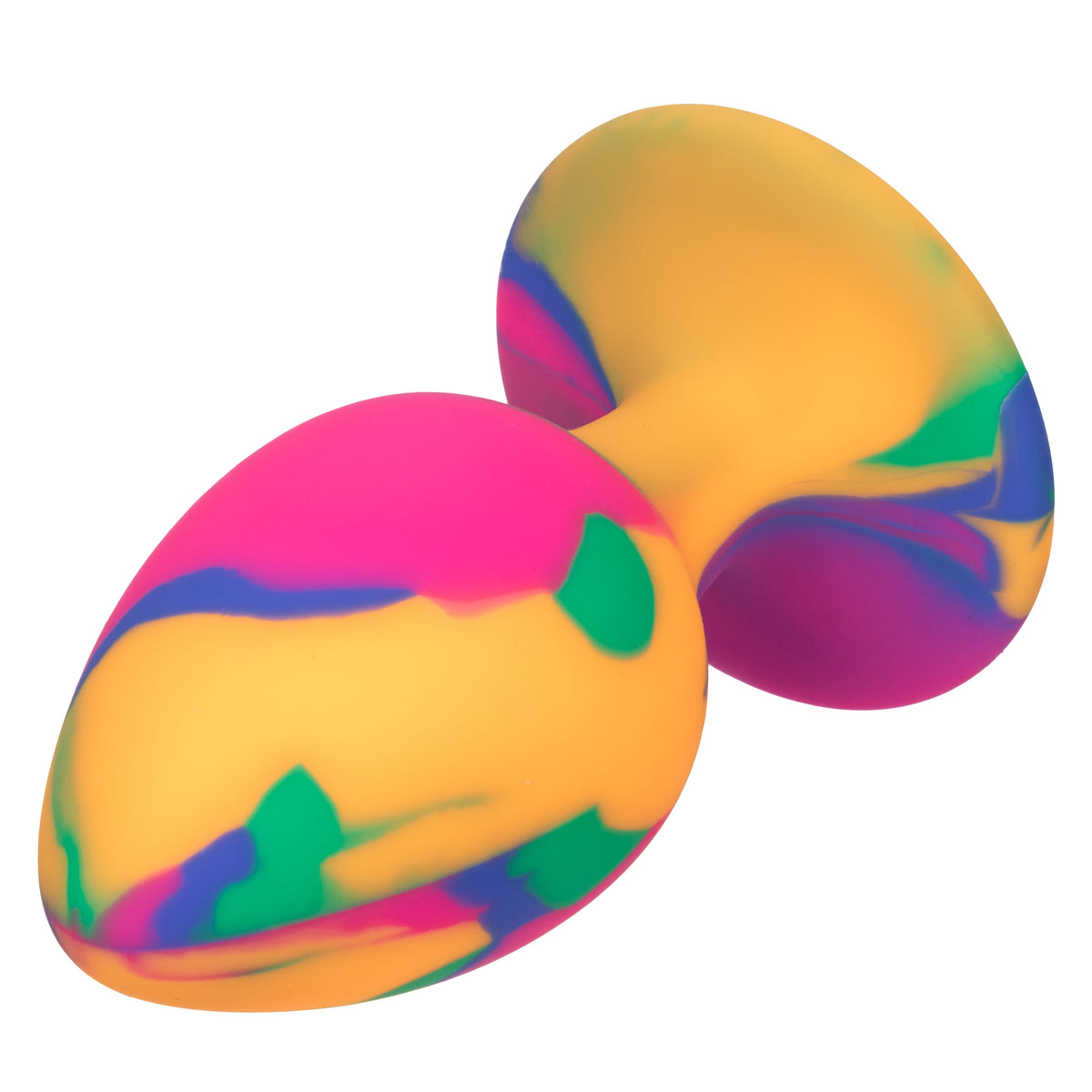 Cheeky Large Tie Dye – Vibrant Large Butt Plug 3.5 Inch > Anal Range > Butt Plugs