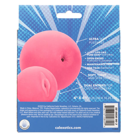 Pop Sock Pussy/Ass Pink Dual-Entry Ultra Soft Life-Like Masturbator > Sex Toys For Men > Masturbators Cup