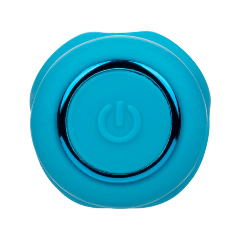 Kyst Lips Mini Massager Blue Silicone Bullet with 10 Vibration Functions and Rechargeable > Vibrators > Mini Vibrators