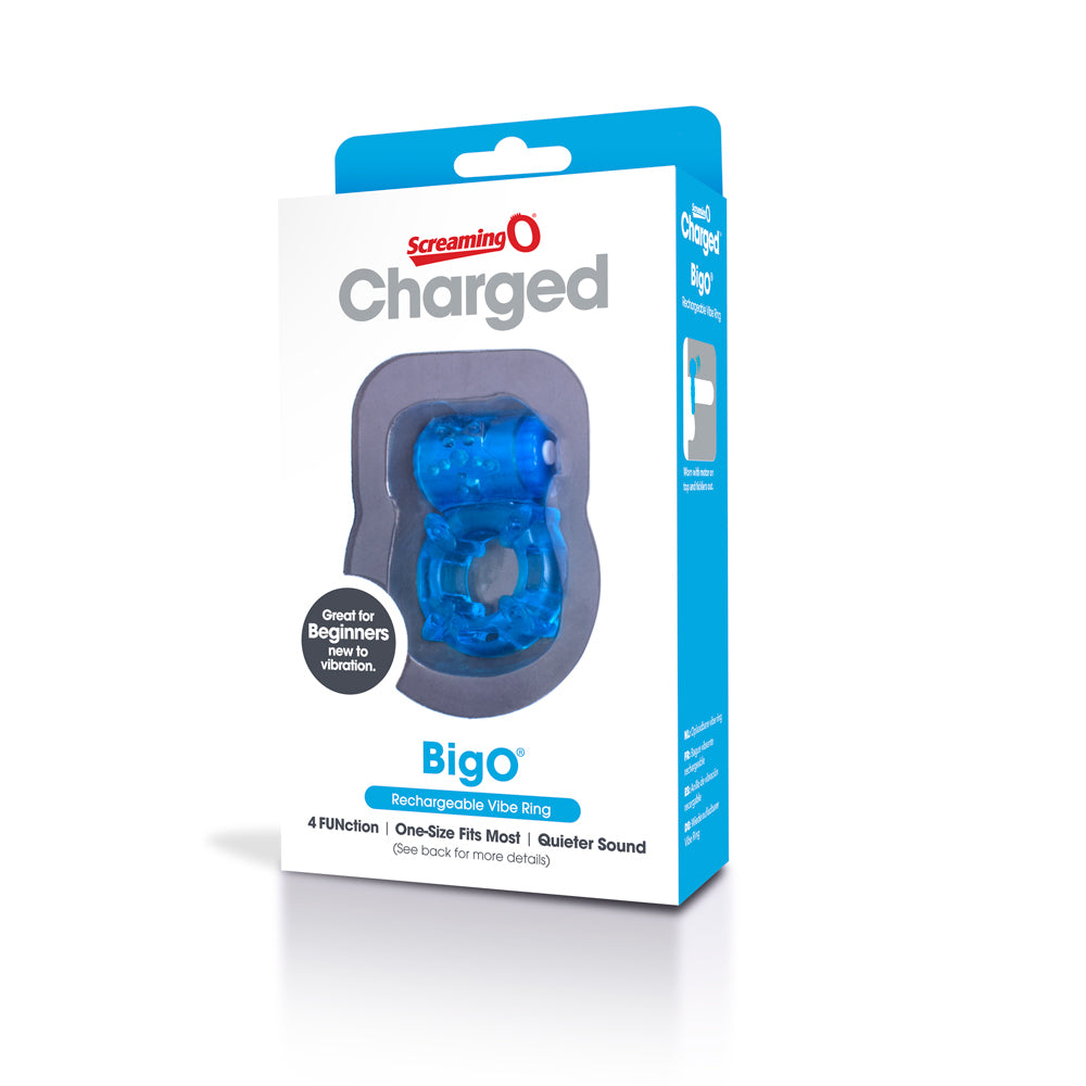 Screaming O Charged BigO – Rechargeable Silicone Vibrating Cock Ring > Cock Ring > Vibrating
