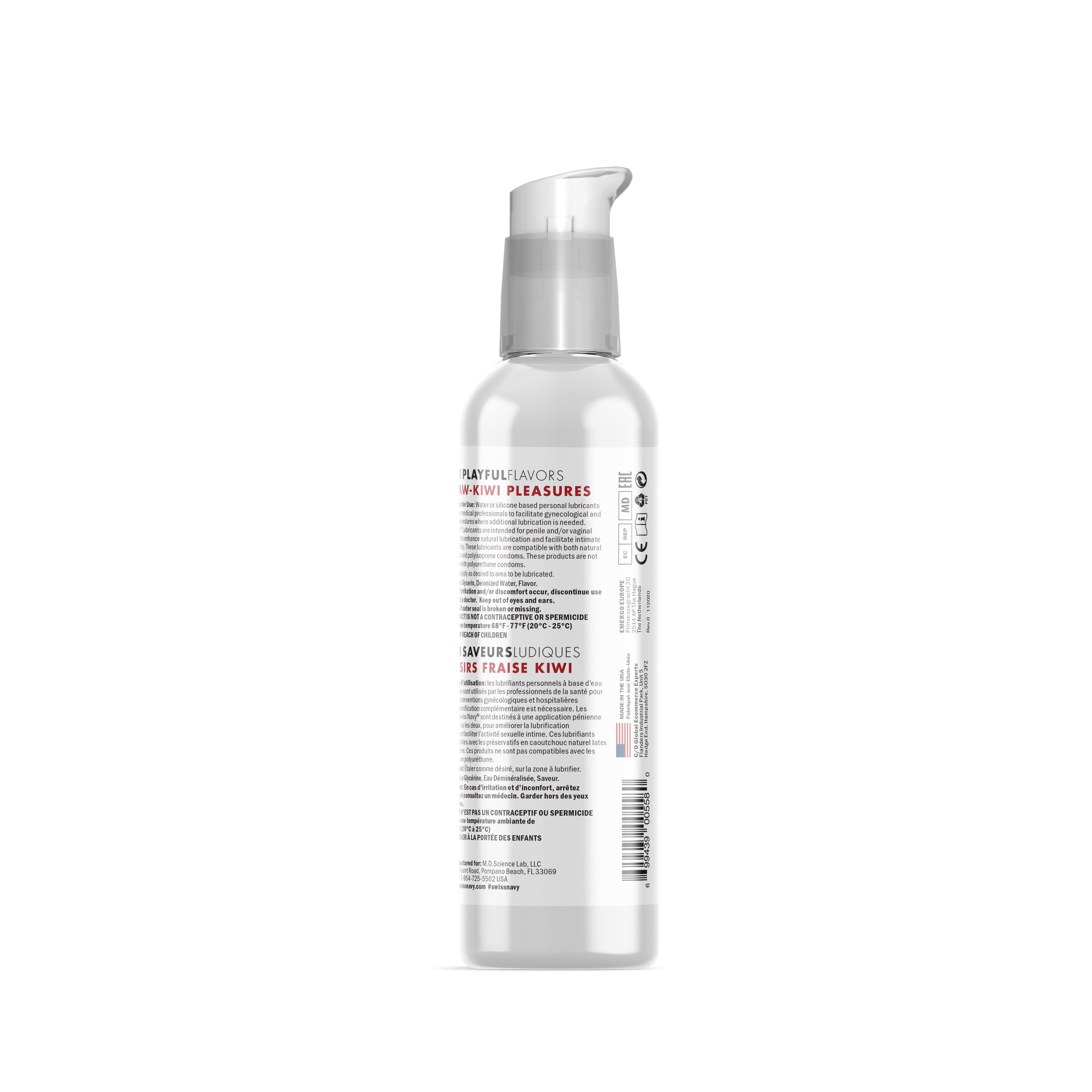 Playful Flavours 4 In 1 Strawberry Kiwi – Flavored Lubricant 4oz 118ml Default Title > Lube > Flavoured