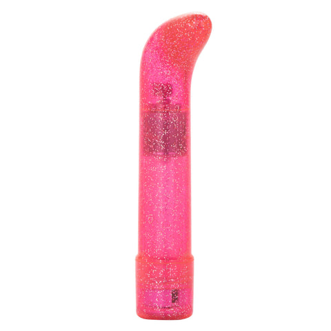 Sparkle Mini G-Vibe Pink Mini G Massager With 3 Speeds Waterproof 4.5 Inch Vibrators - G Spot