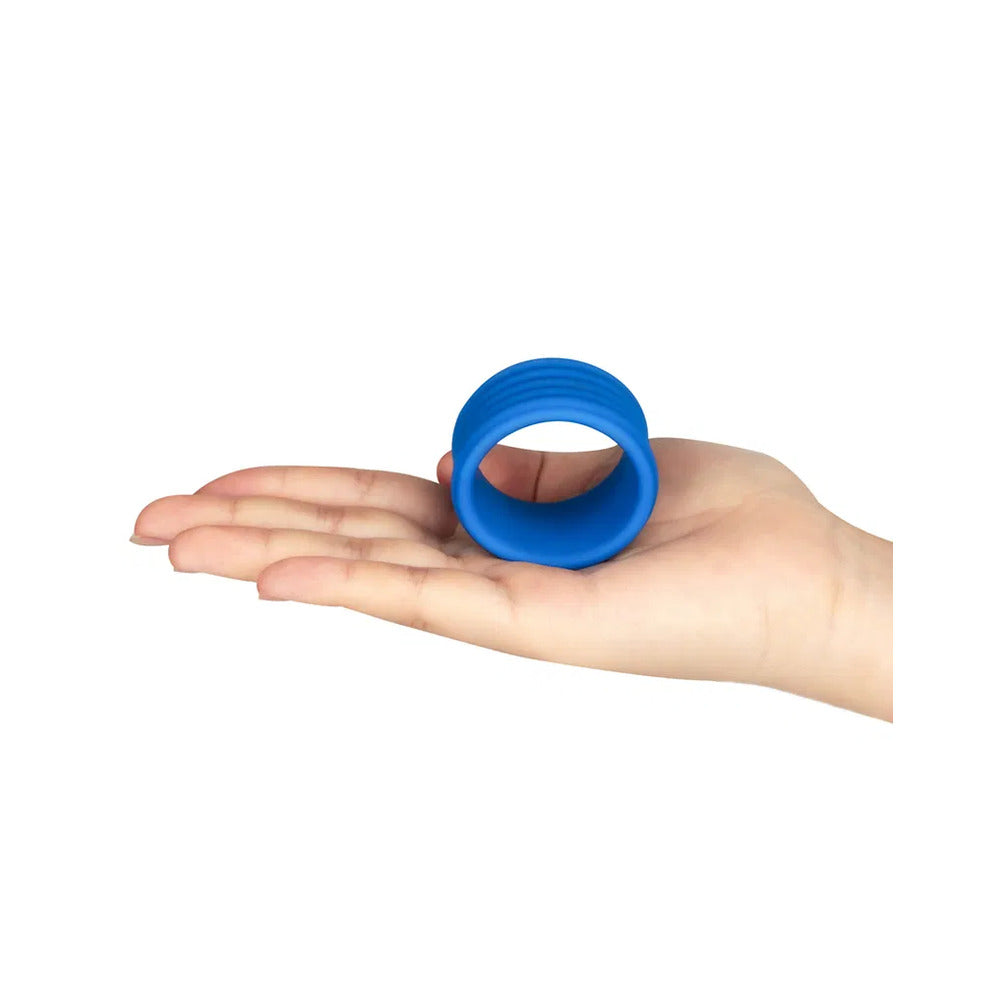 Deep Rib Grip Ring – Silicone Stretch Grip Ring > Cock Ring > Single
