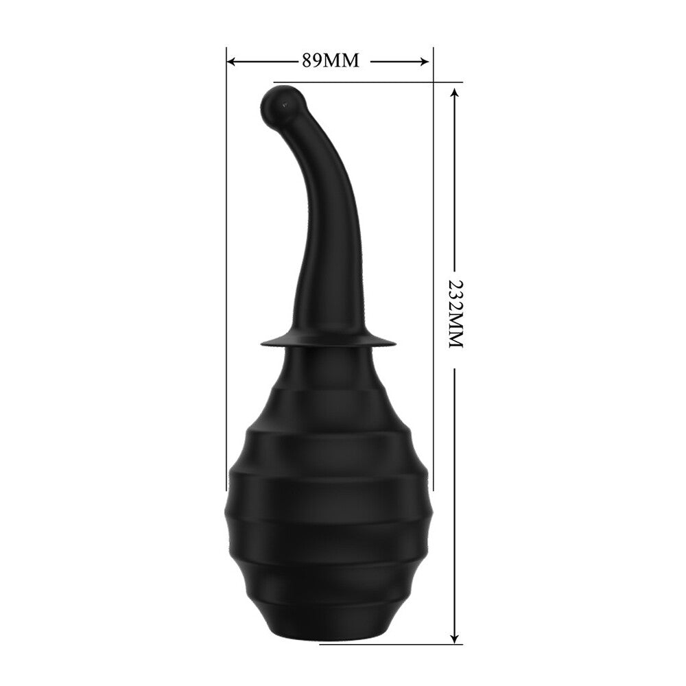 Anal Douche Black Large Capacity – Ergonomic Flexible Nozzle Anal Douche > Essentials > Douches