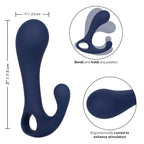 Viceroy Direct Probe Ultra-Soft Silicone Ergonomically Curved Bendable 4.75 x 3.5 Inch > Anal Range > Prostate Plugs