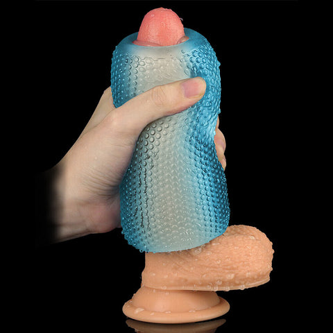 Lovetoy Training Master Masturbator Blue > Sex Toys For Men > Masturbators