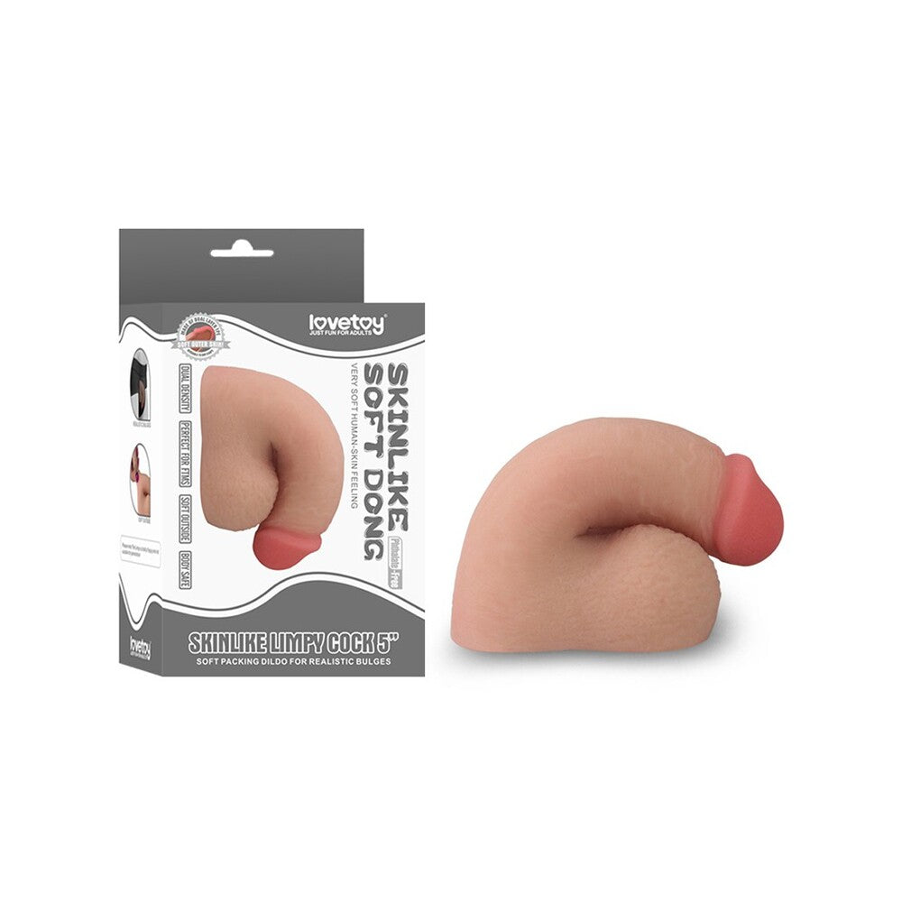 Lovetoy Skinlike Limpy Cock 5 Inches Flesh Pink > Realistic Dildos and Vibes > Penis Dildo