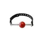 Rouge Leather Ball Gag – Adjustable Leather Strap Ball Gag Default Title > Bondage Gear > Gags and Bits