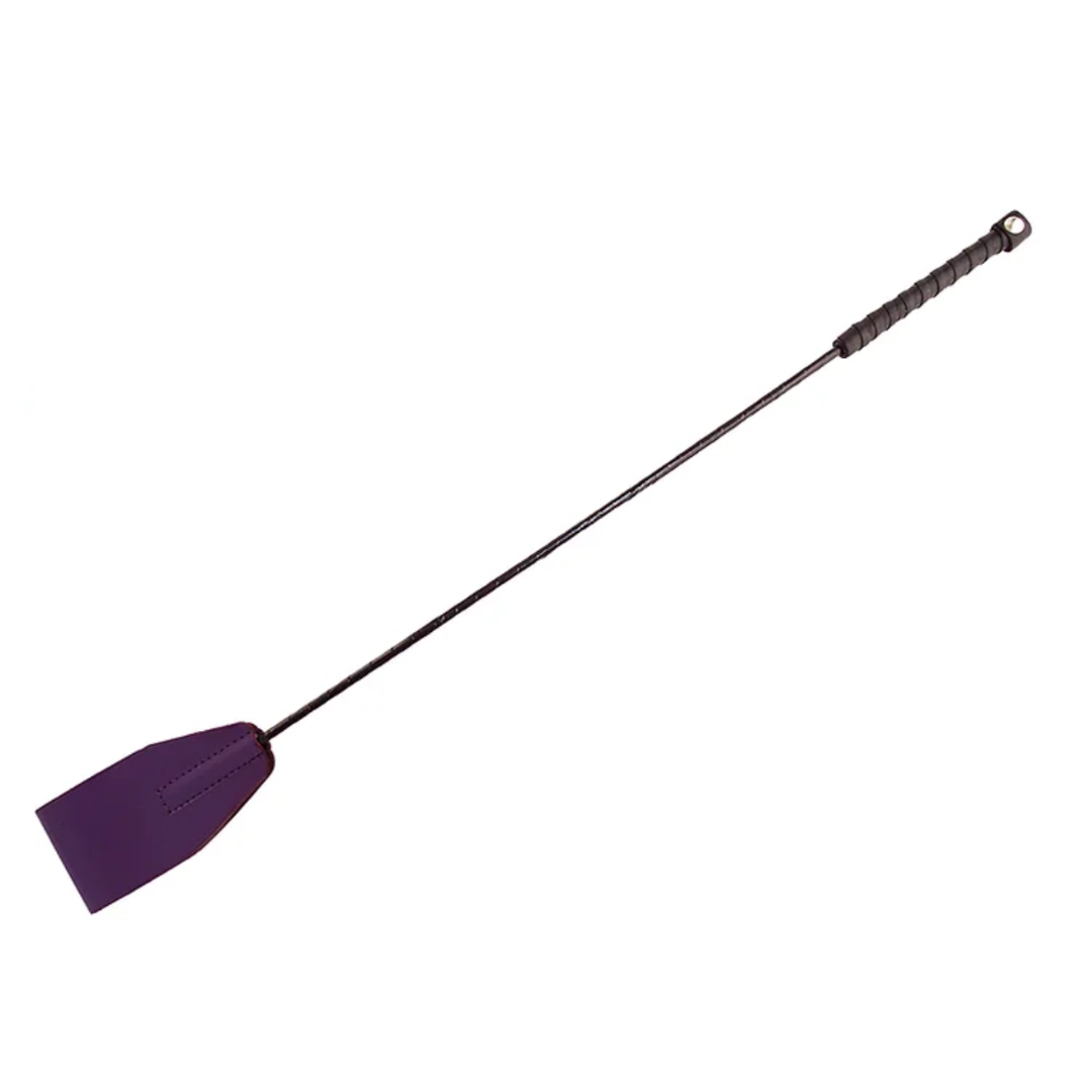 Rouge Garments Riding Crop (Purple) – Leather Riding Crop Secondary image