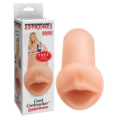 Pipedream Extreme Toyz Coed Cocksucker - Flesh - Flesh Mouth Stroker