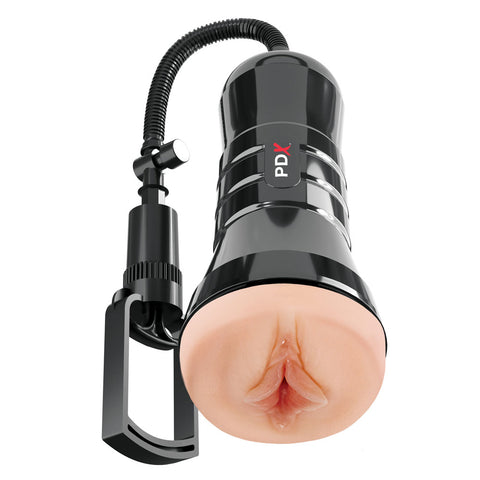 PDX Wet Pussies Super Sucker XXL – Suction Pump Vagina Stroker > Sex Toys For Men > Masturbators Manual