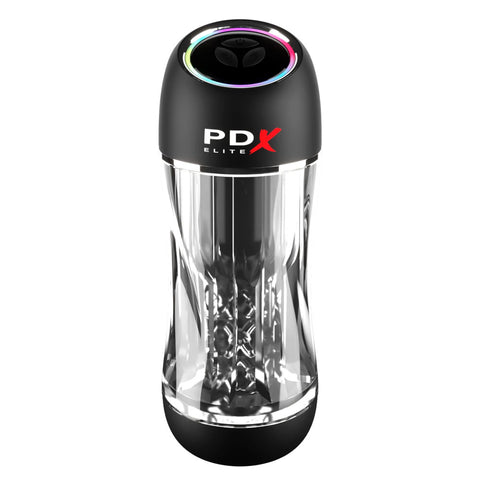 PDX Elite ViewTube Pro Suction Stroker Male Masturbation Toy Strokers - Auto