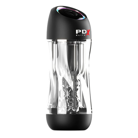 PDX Elite ViewTube Pro Suction Stroker Male Masturbation Toy Strokers - Auto