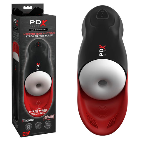 PDX Elite Fap-O-Matic Pro Ultimate Stroker Experience Black Strokers - Auto